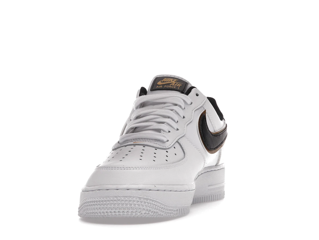 Nike Air Force 1 Low '07 LV8 Double Swoosh White Metallic Gold