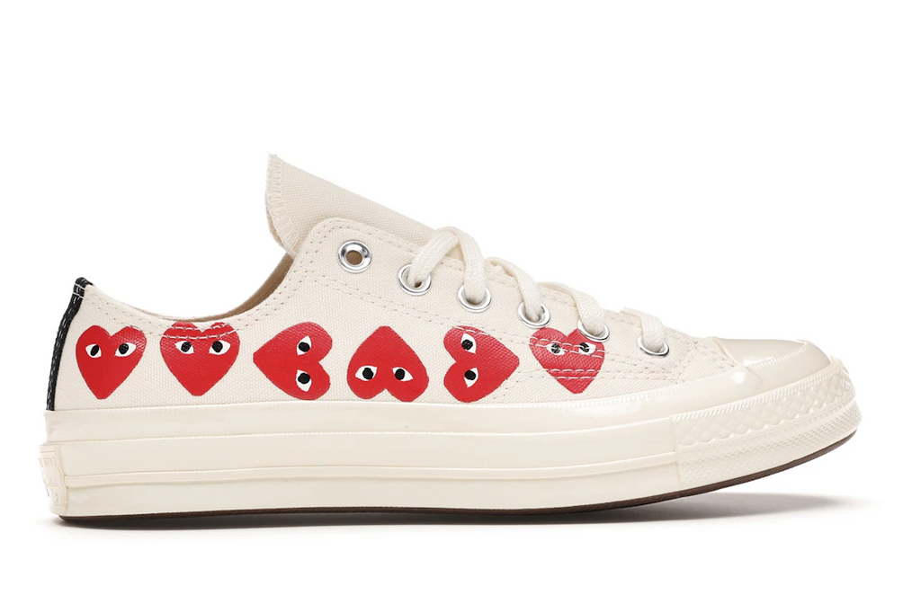 Converse Chuck Taylor All Star 70 Ox Comme des Garcons PLAY Multi-Heart White