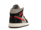 Jordan 1 Mid Black College Grey Gym Red (W)