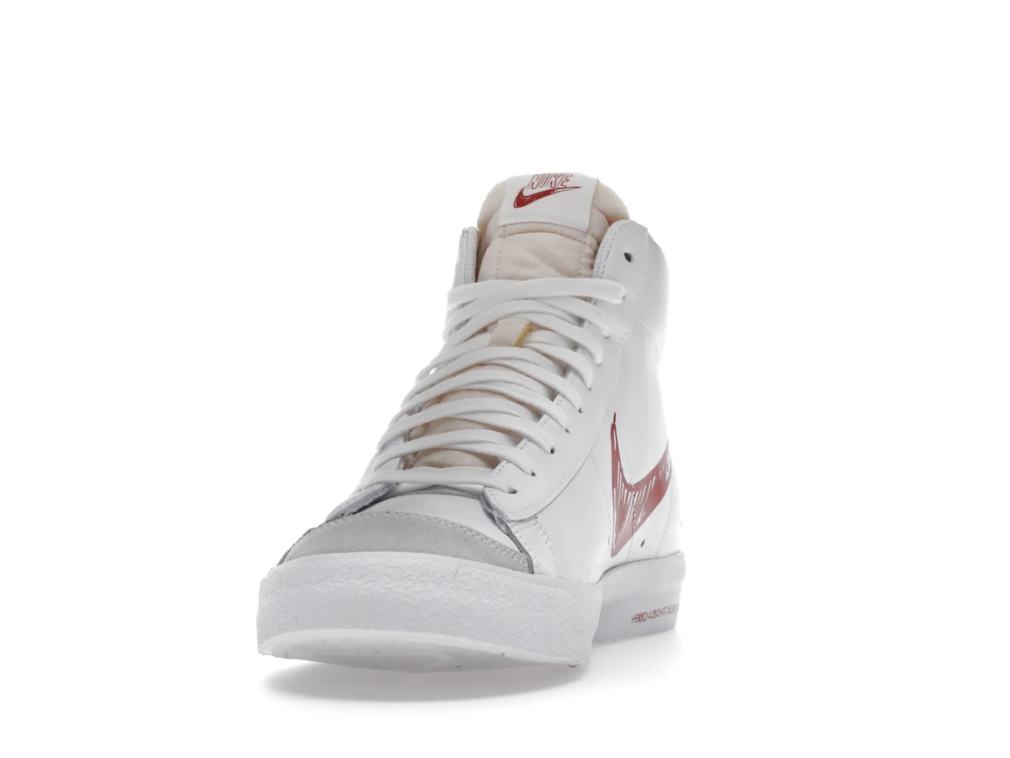 Nike Blazer Mid 77 Sketch White Red