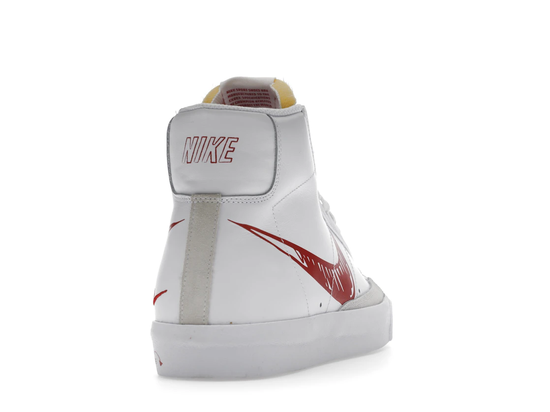 Nike Blazer Mid 77 Sketch White Red