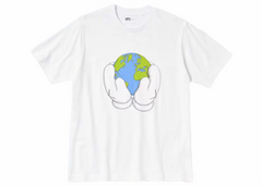 KAWS x Uniqlo Peace For All S/S Graphic T-shirt (Asia Sizing) White
