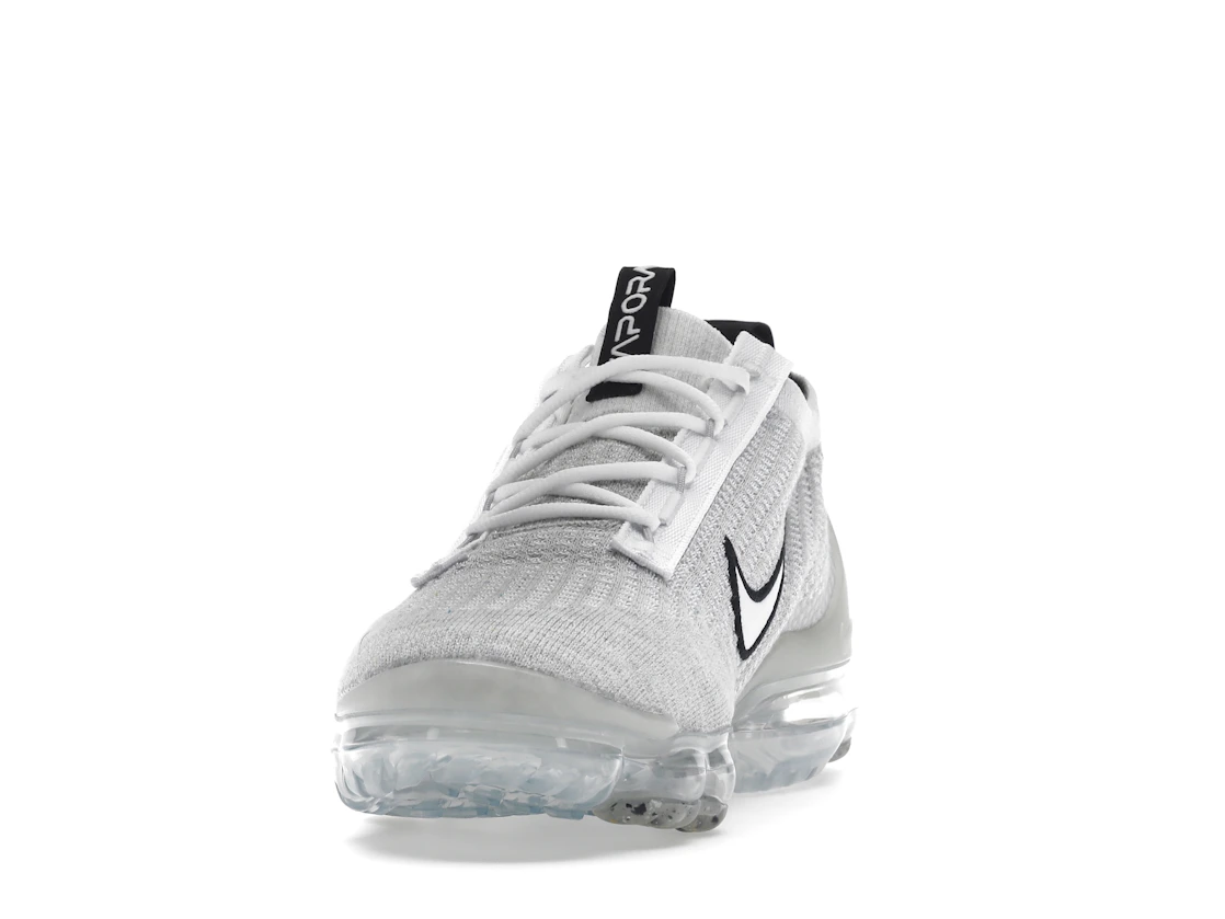 Nike Air VaporMax 2021 FK White Black Metallic Silver