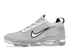 Nike Air VaporMax 2021 FK White Black Metallic Silver