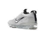 Nike Air VaporMax 2021 FK White Black Metallic Silver