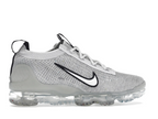 Nike Air VaporMax 2021 FK White Black Metallic Silver