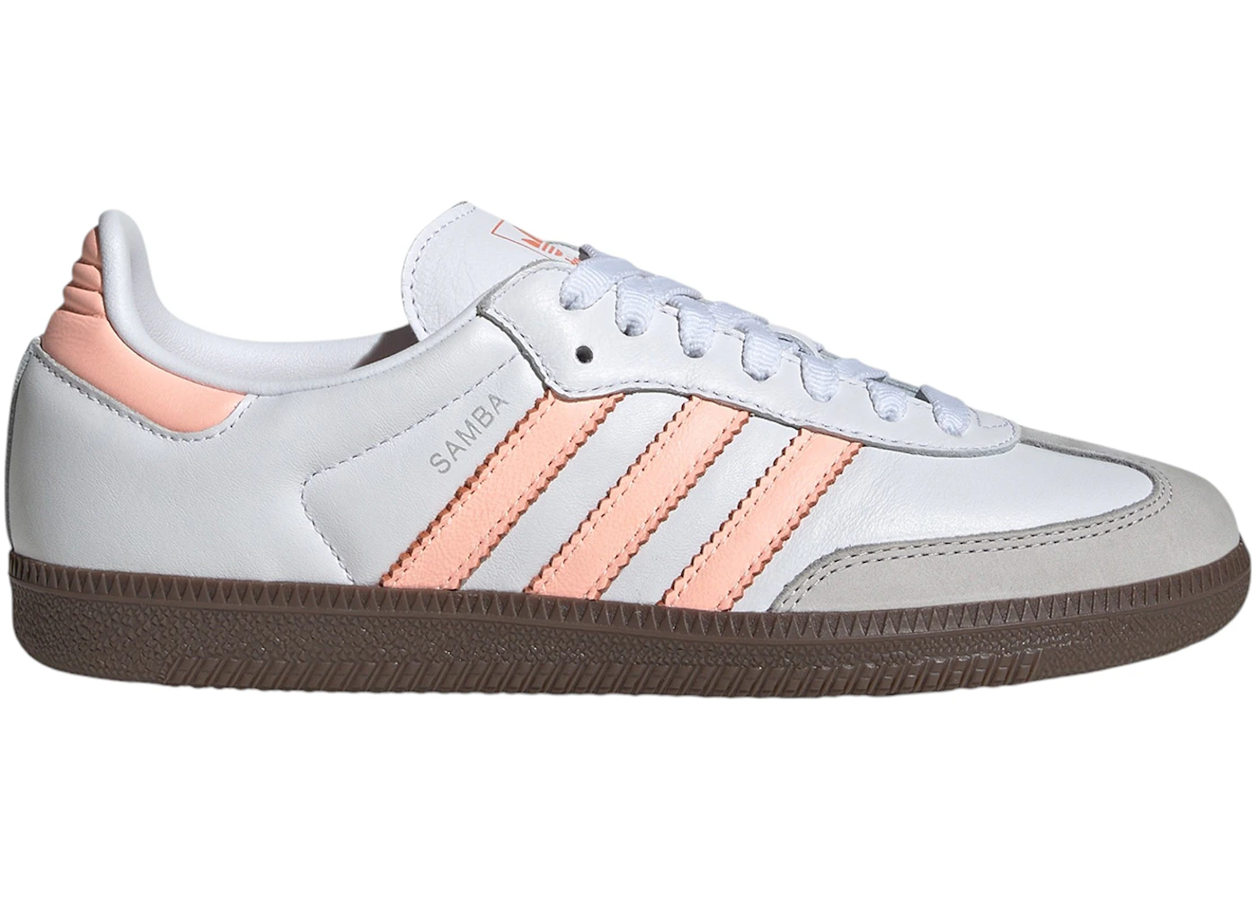 adidas Samba OG Cloud White Clear Orange Semi Coral (W)