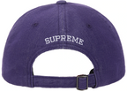 Supreme Cordura Denim S Logo 6-Panel Purple