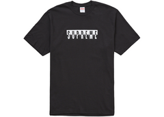 Supreme Split Tee (FW25) Black