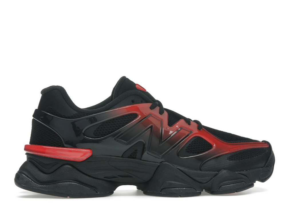 New Balance 9060 Black Red Gradient