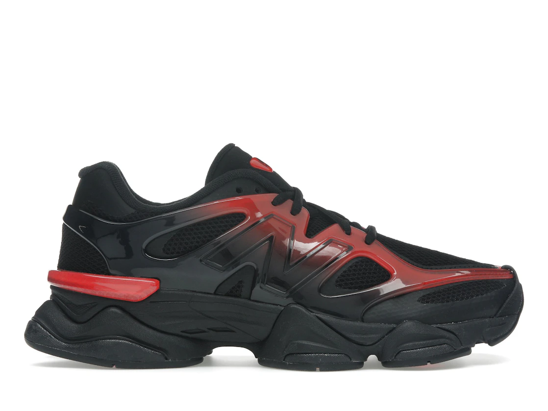 New Balance 9060 Black Red Gradient
