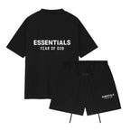Fear of God Essentials SS25 Jet Black- Letní set