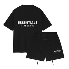Fear of God Essentials SS25 Jet Black- Letní set
