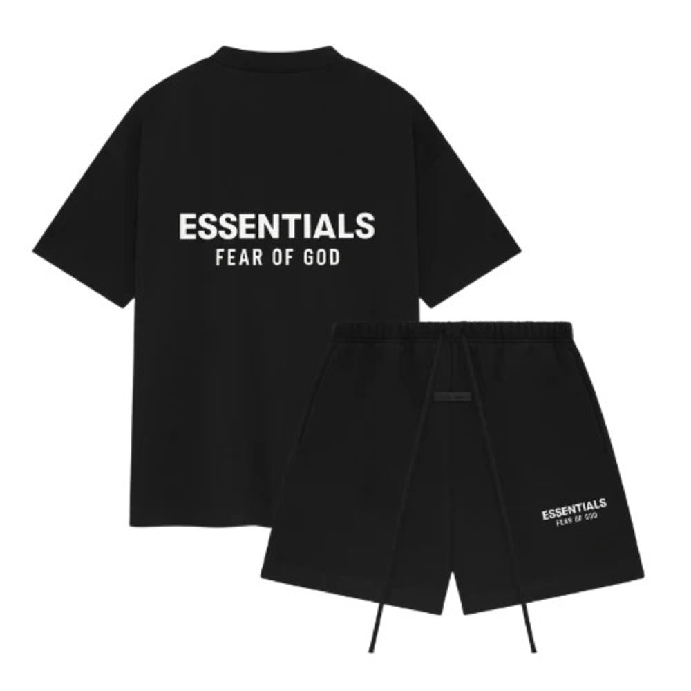 Fear of God Essentials SS25 Jet Black- Letní set
