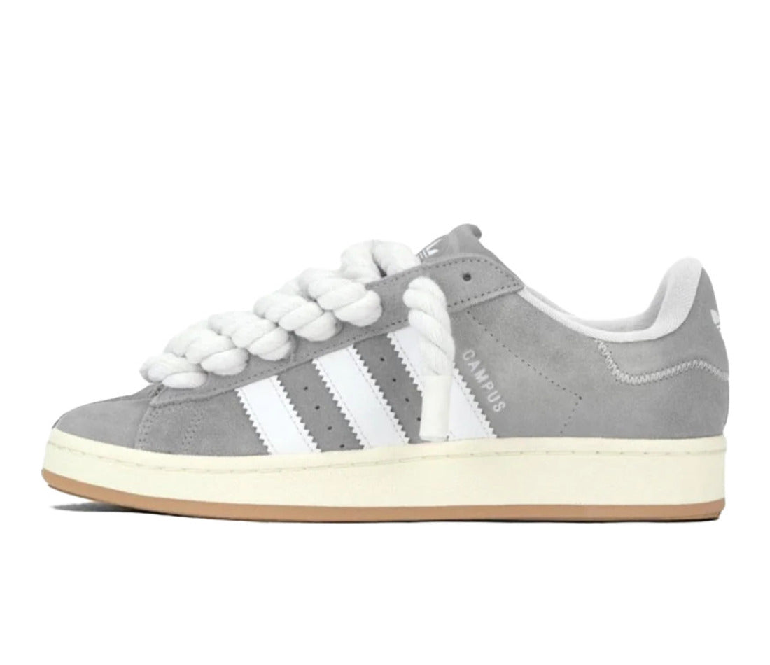 Adidas Campus 00s Gray Rope Laces White