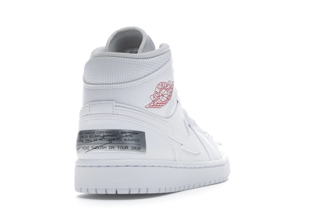 Jordan 1 Mid SE Nike Swoosh On Tour (2020)