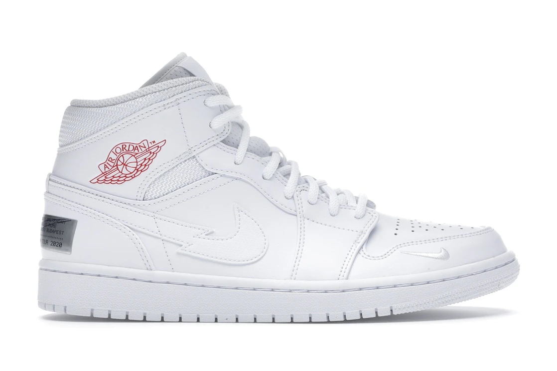 Jordan 1 Mid SE Nike Swoosh On Tour (2020)