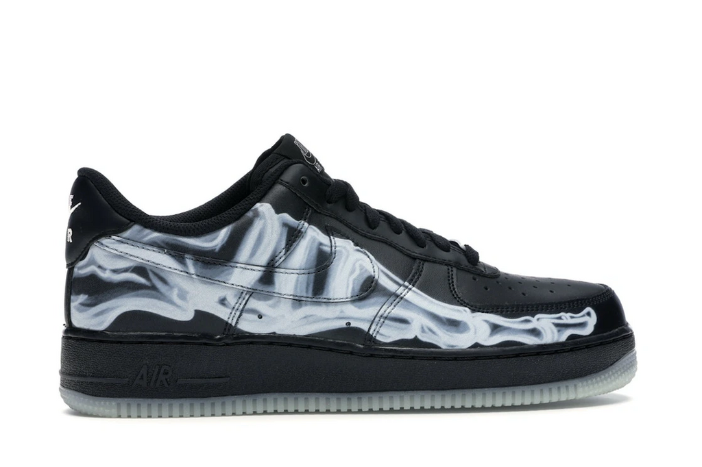 Nike Air Force 1 Low Black Skeleton Halloween (2019)