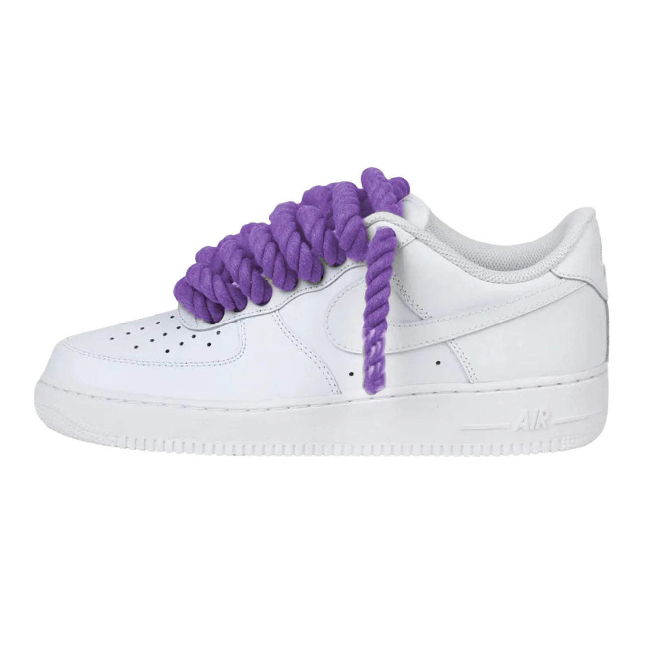 Nike Air Force 1 Low Rope Laces Purple