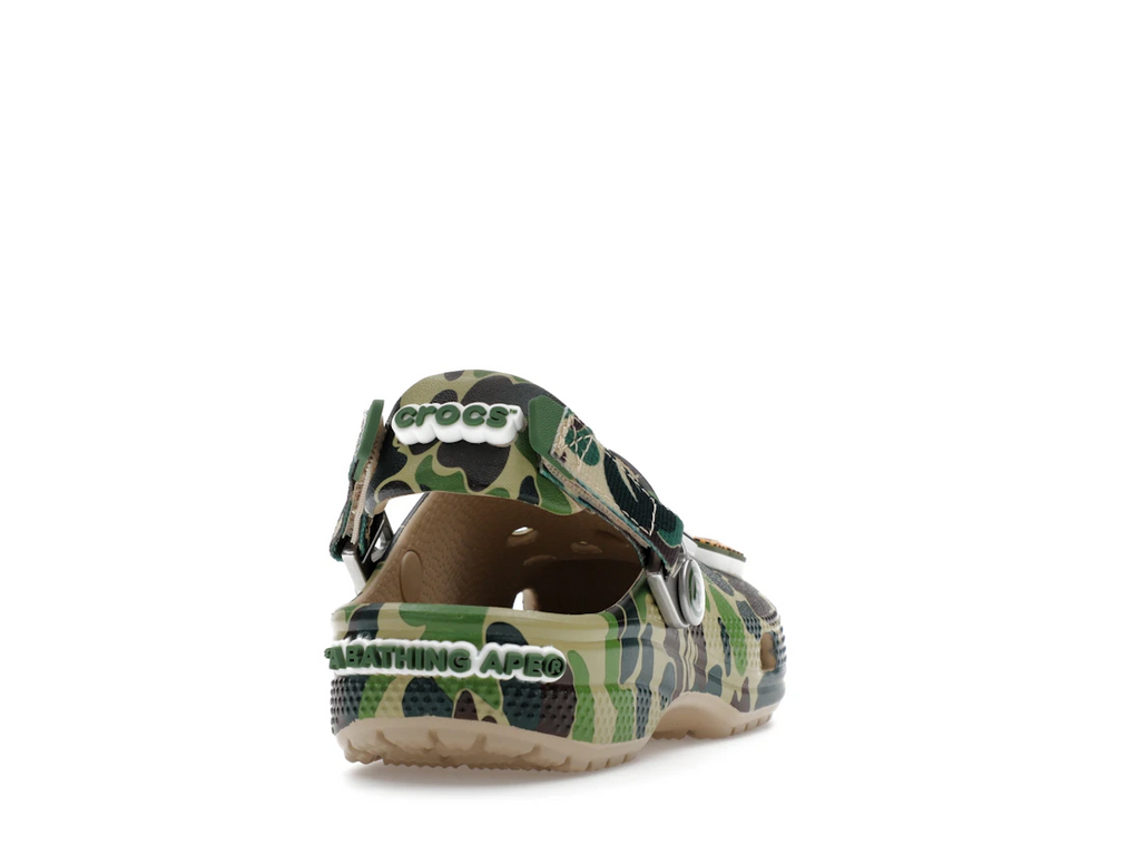 Crocs Classic Clog A Bathing Ape ABC Camo Green (Kids)