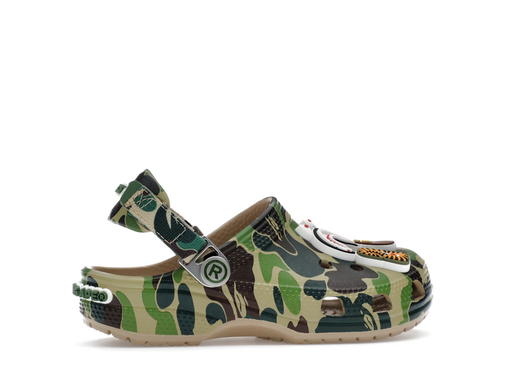 Crocs Classic Clog A Bathing Ape ABC Camo Green (Kids)
