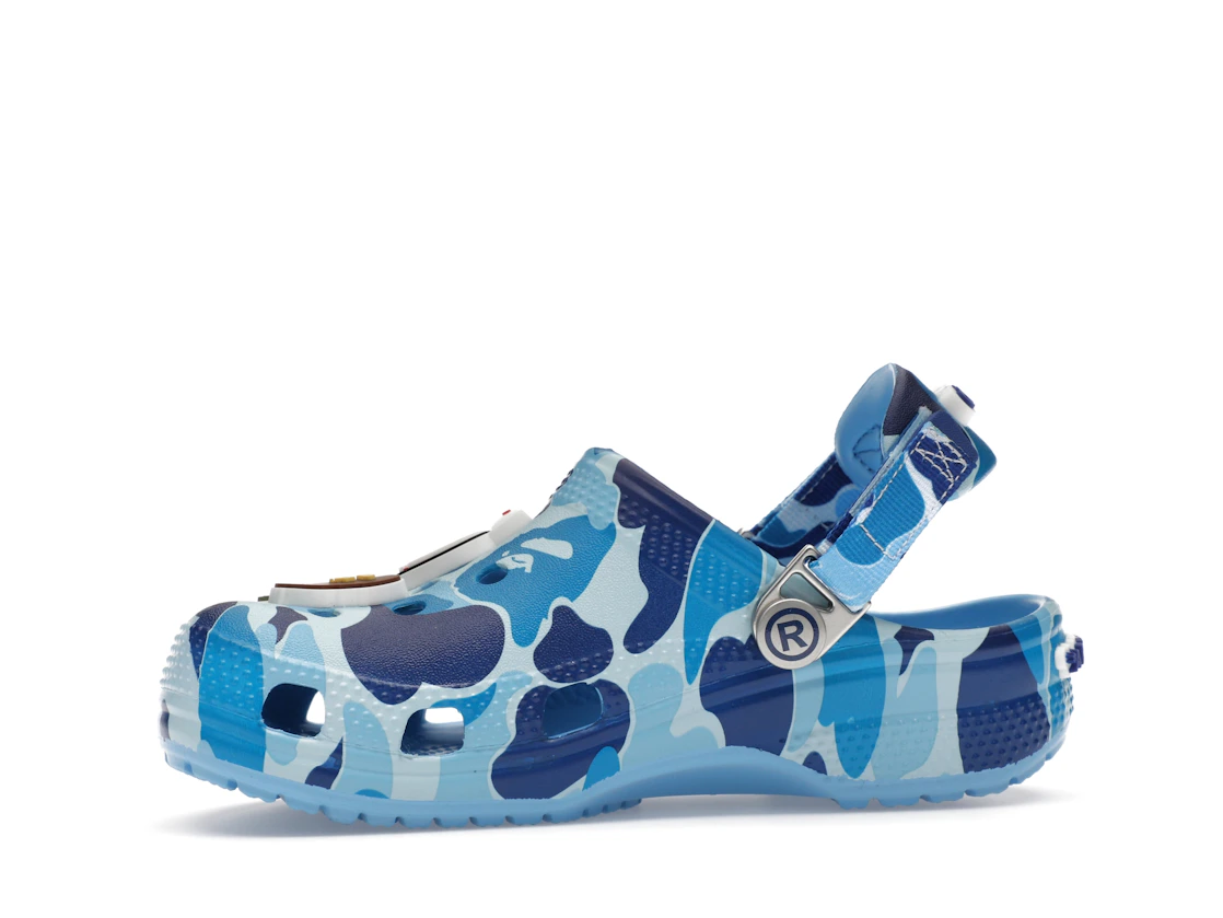 Crocs Classic Clog A Bathing Ape ABC Camo Blue (Kids)