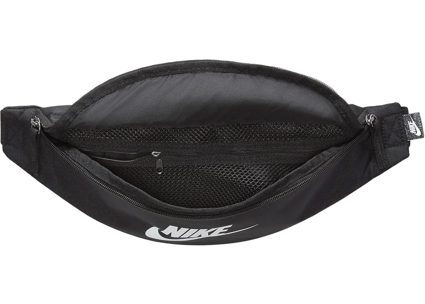 Nike Heritage 3L Waist Bag Black/Black/White