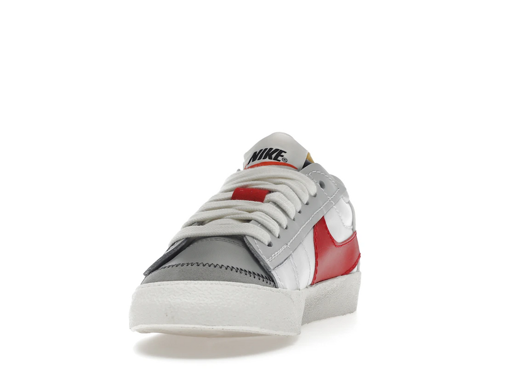 Nike Blazer Low 77 Jumbo White Photon Dust Light Smoke Grey University Red