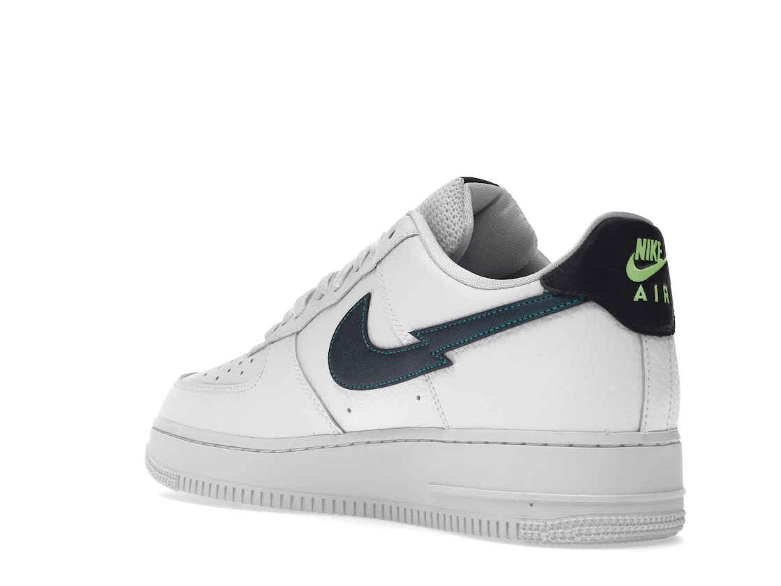 Nike Air Force 1 Low Split Swoosh White Aquamarine