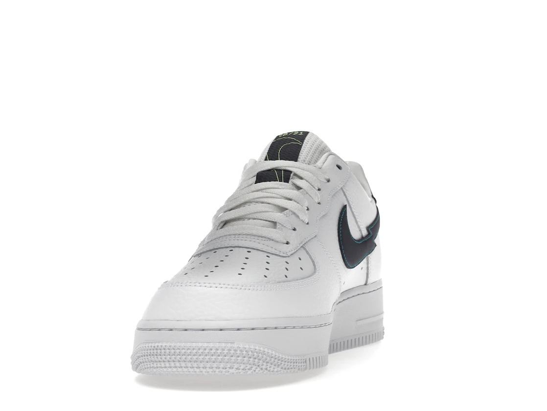 Nike Air Force 1 Low Split Swoosh White Aquamarine