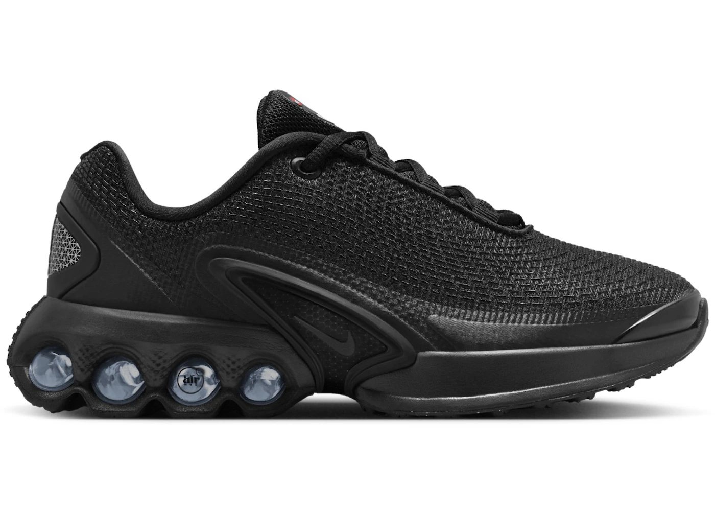 Nike Air Max Dn Black Metallic Dark Grey (GS)