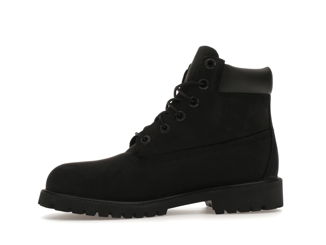 Timberland 6" Premium Boot Black Nubuck (GS)