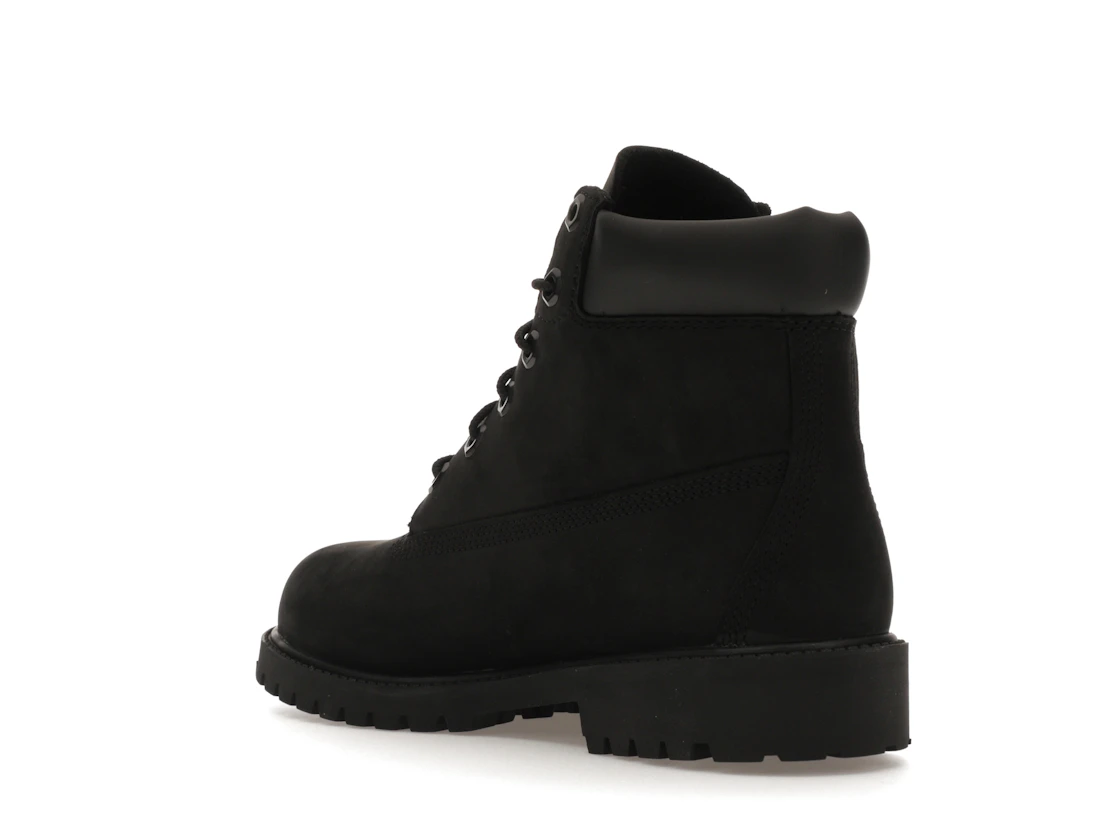 Timberland 6" Premium Boot Black Nubuck (GS)