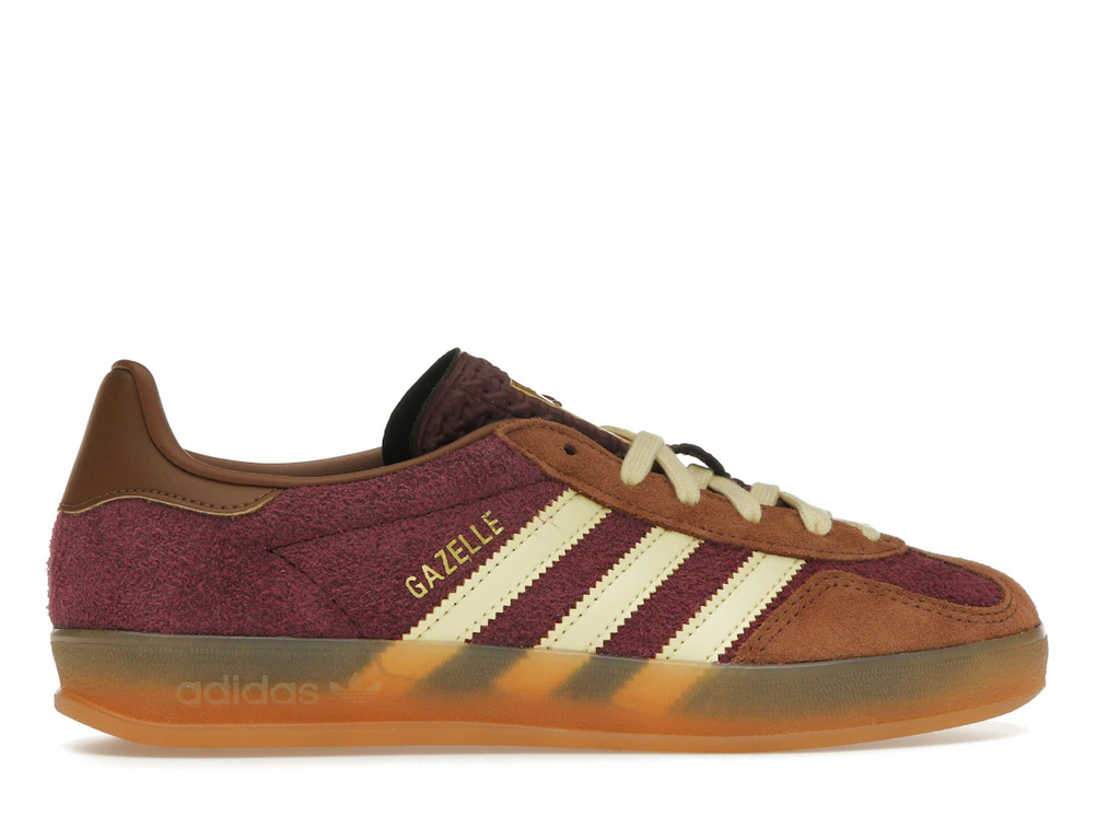 adidas Gazelle Indoor Maroon Almost Yellow