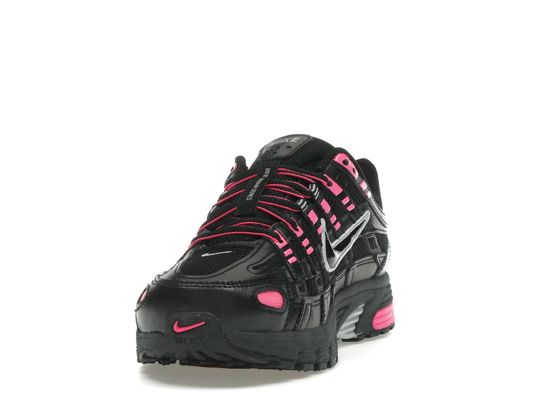 Nike P-6000 Pink Blast Metallic Silver Black