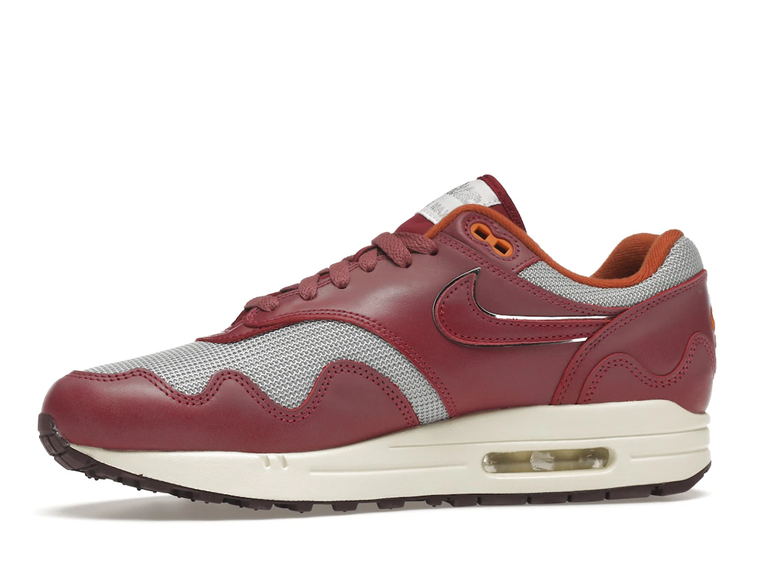 Nike Air Max 1 Patta Waves Rush Maroon (with Bracelet)