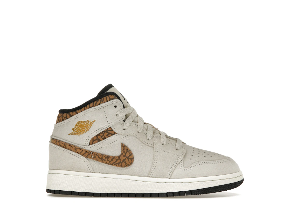 Jordan 1 Mid SE Brown Elephant (GS)