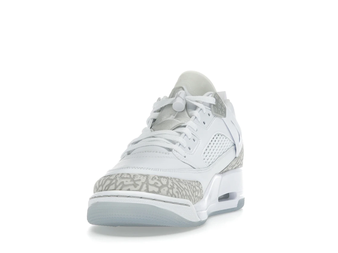 Jordan Spizike Low White Metallic Silver Barely Blue Neutral Grey