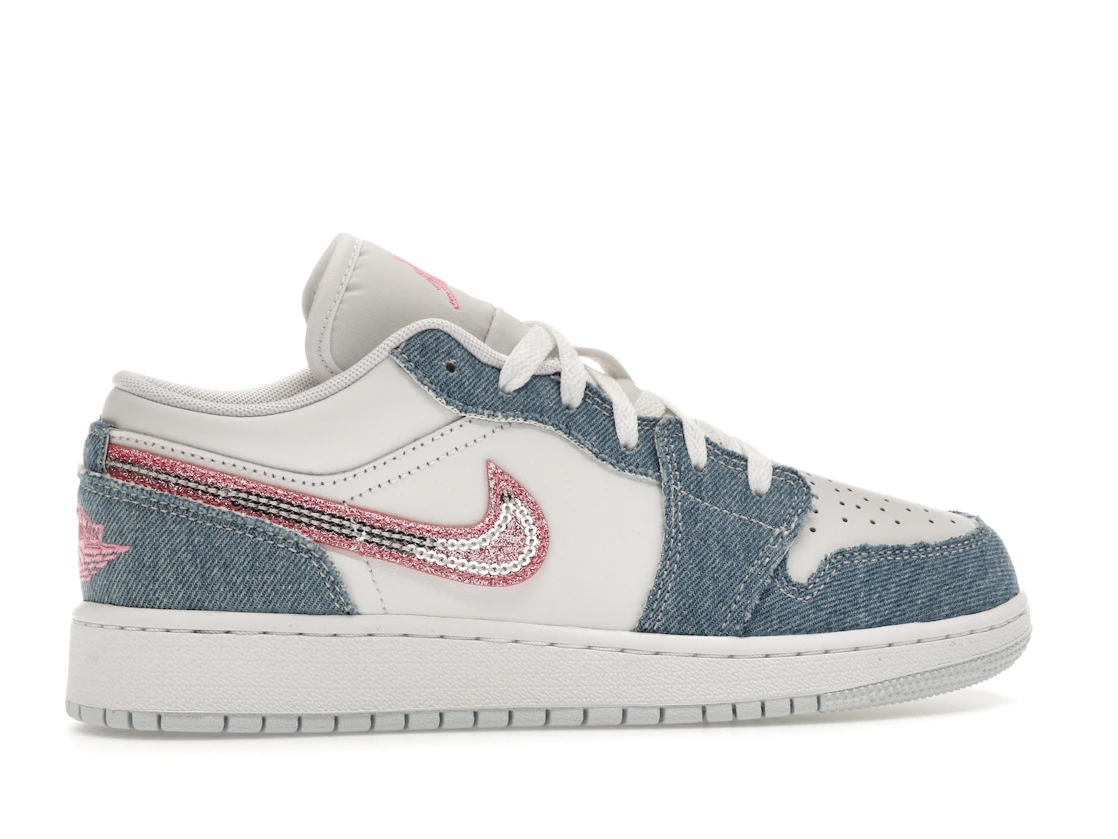 Jordan 1 Low SE Denim Sequin (GS)