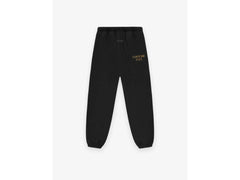 Fear of God Essentials Sweatpants FW24 Black Yellow State