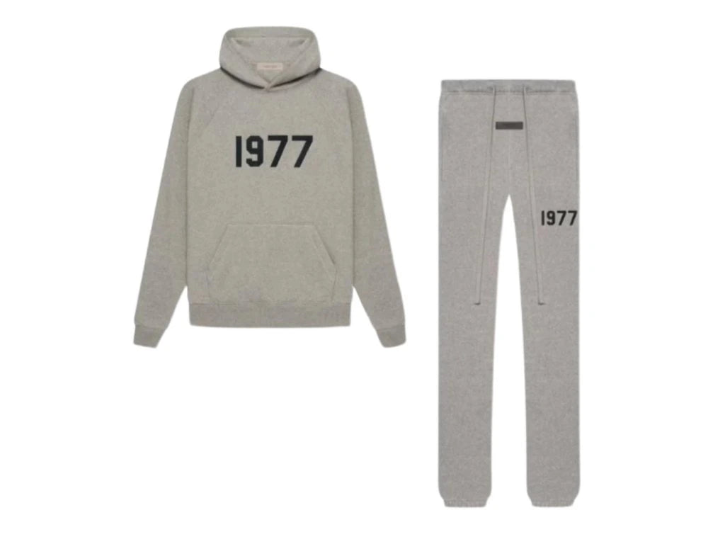 Fear of God Essentials 1977 Dark Oatmeal - Celý Set