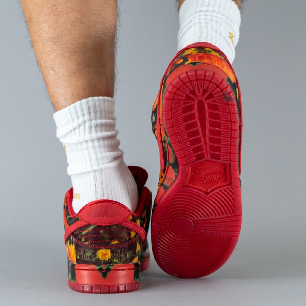 Nike SB Dunk Low The Wizard of Oz Poppy Field