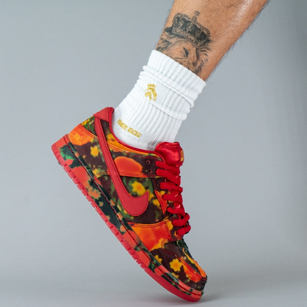 Nike SB Dunk Low The Wizard of Oz Poppy Field