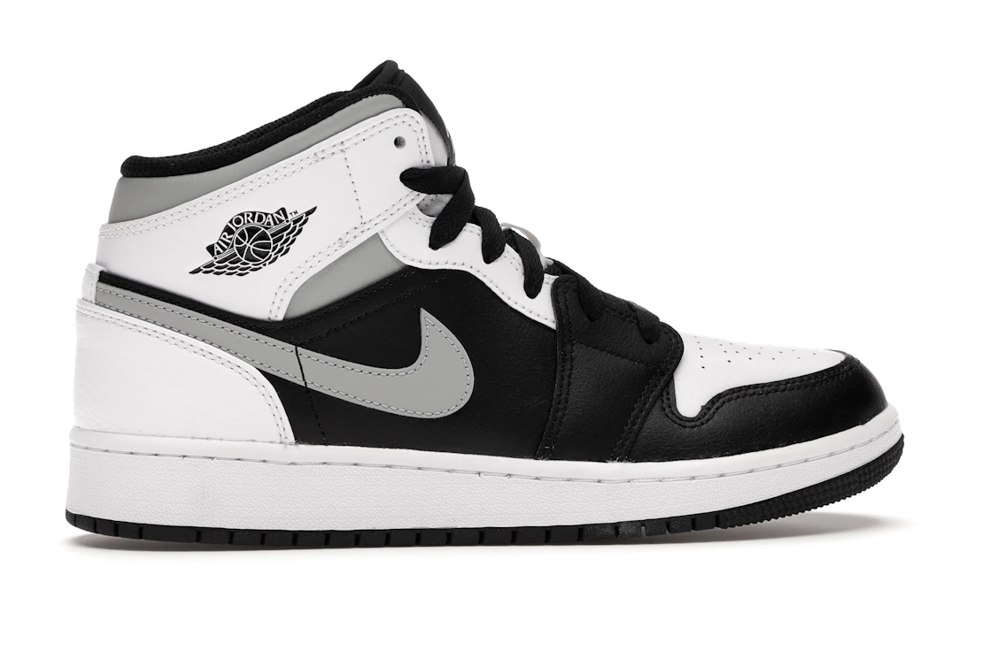 Air Jordan 1 Mid White Shadow (GS)