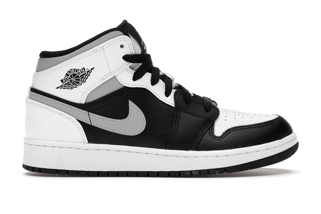 Air Jordan 1 Mid White Shadow (GS)