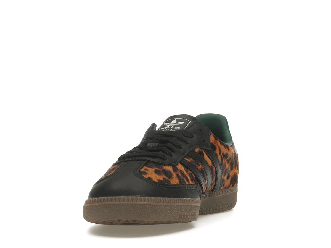 adidas Samba OG Black Green Leopard (W)