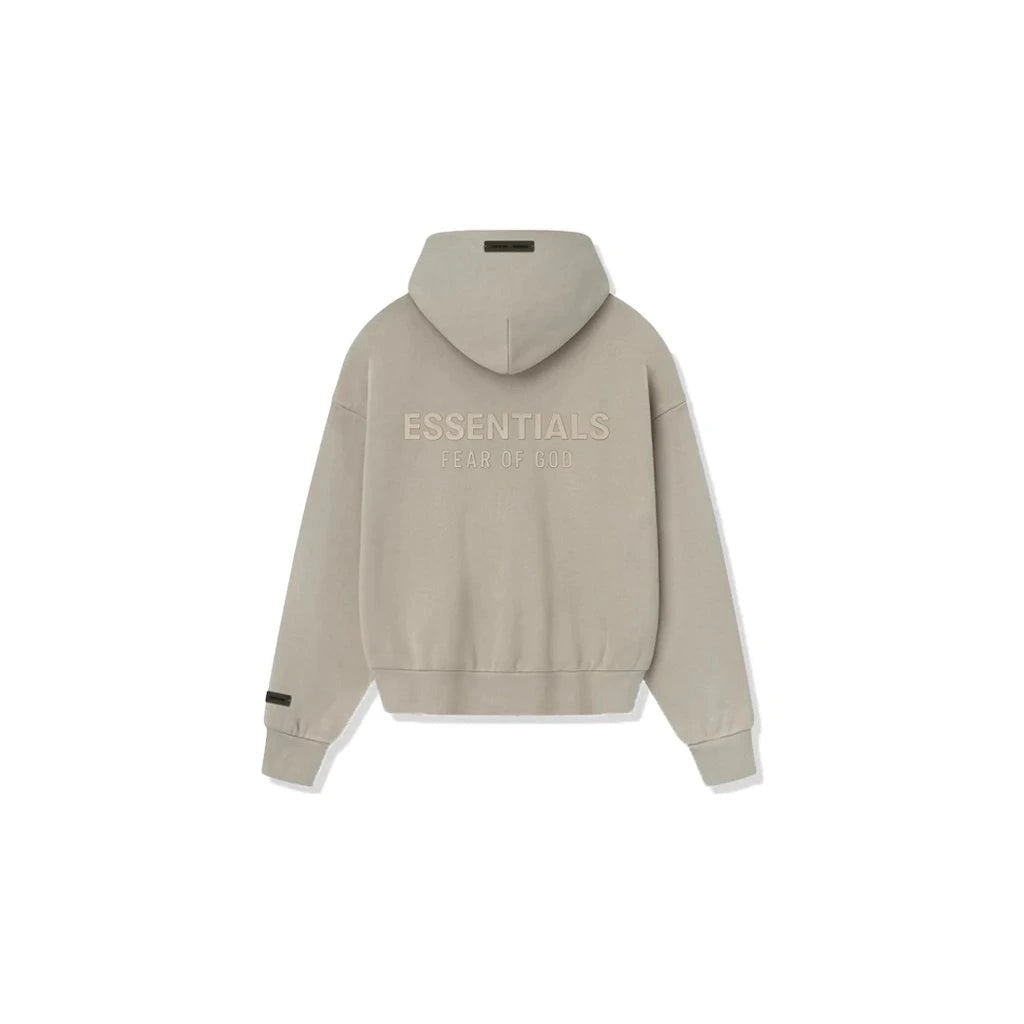 Fear of God Essentials S25 Zip-Up Hoodie Timber