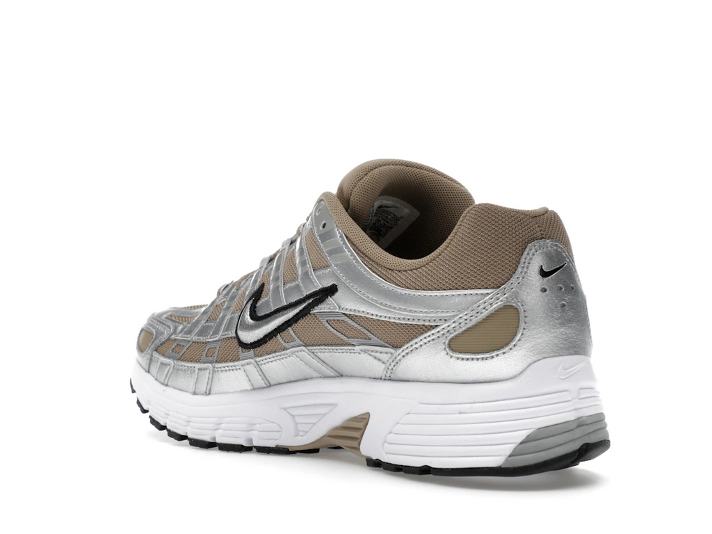 Nike P-6000 Khaki Metallic Silver