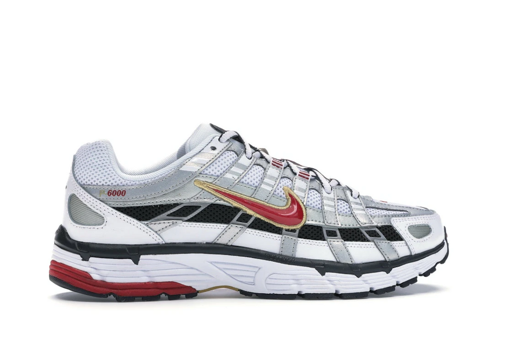 Nike P-6000 White Gold Red (W)