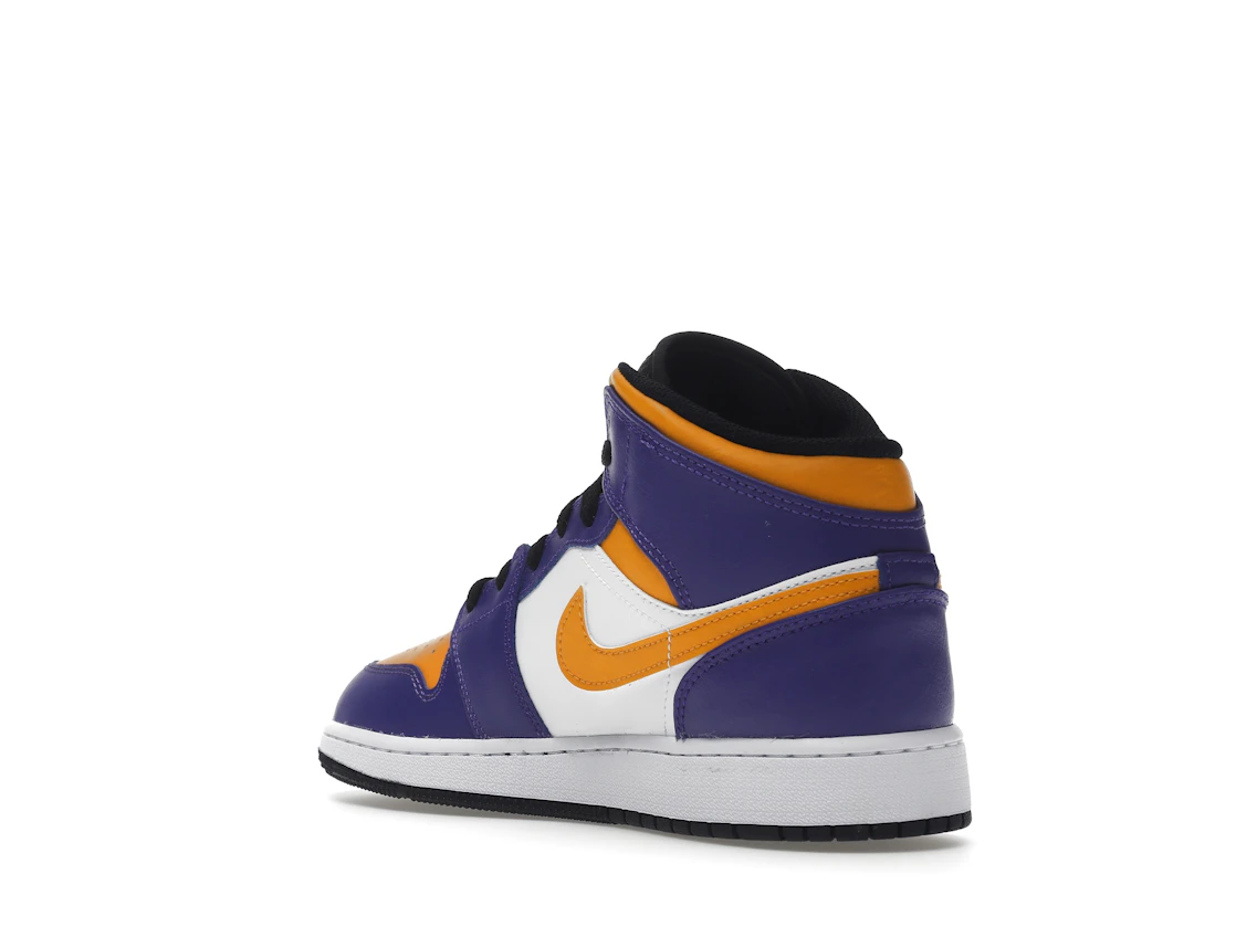 Air Jordan 1 Mid Lakers (GS)
